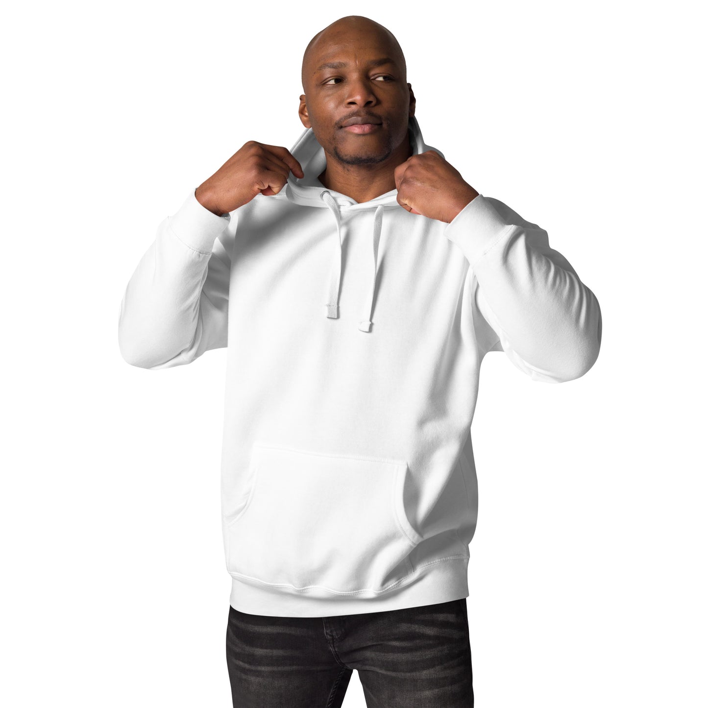 Bay Area '80s Back Design (Hoodie) - White